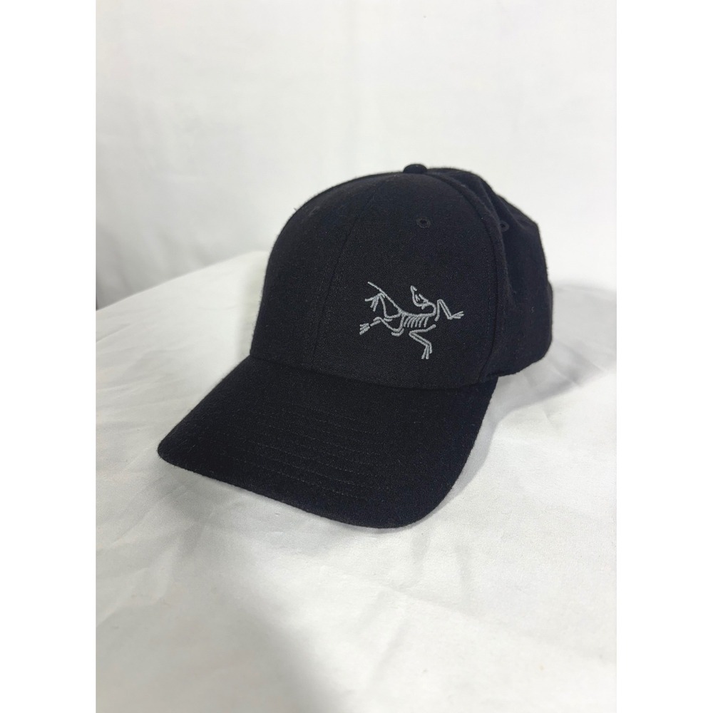 Streetwear Gorpcore Outdoor Arc'teryx Wool Blend Baseball Cap Hat Unisex OSBlack